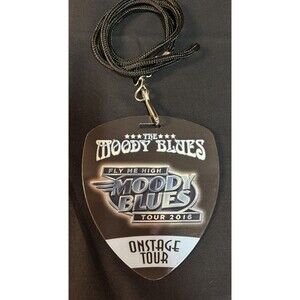 2016 Moody Blues Laminate Backstage Pass Fly Me High